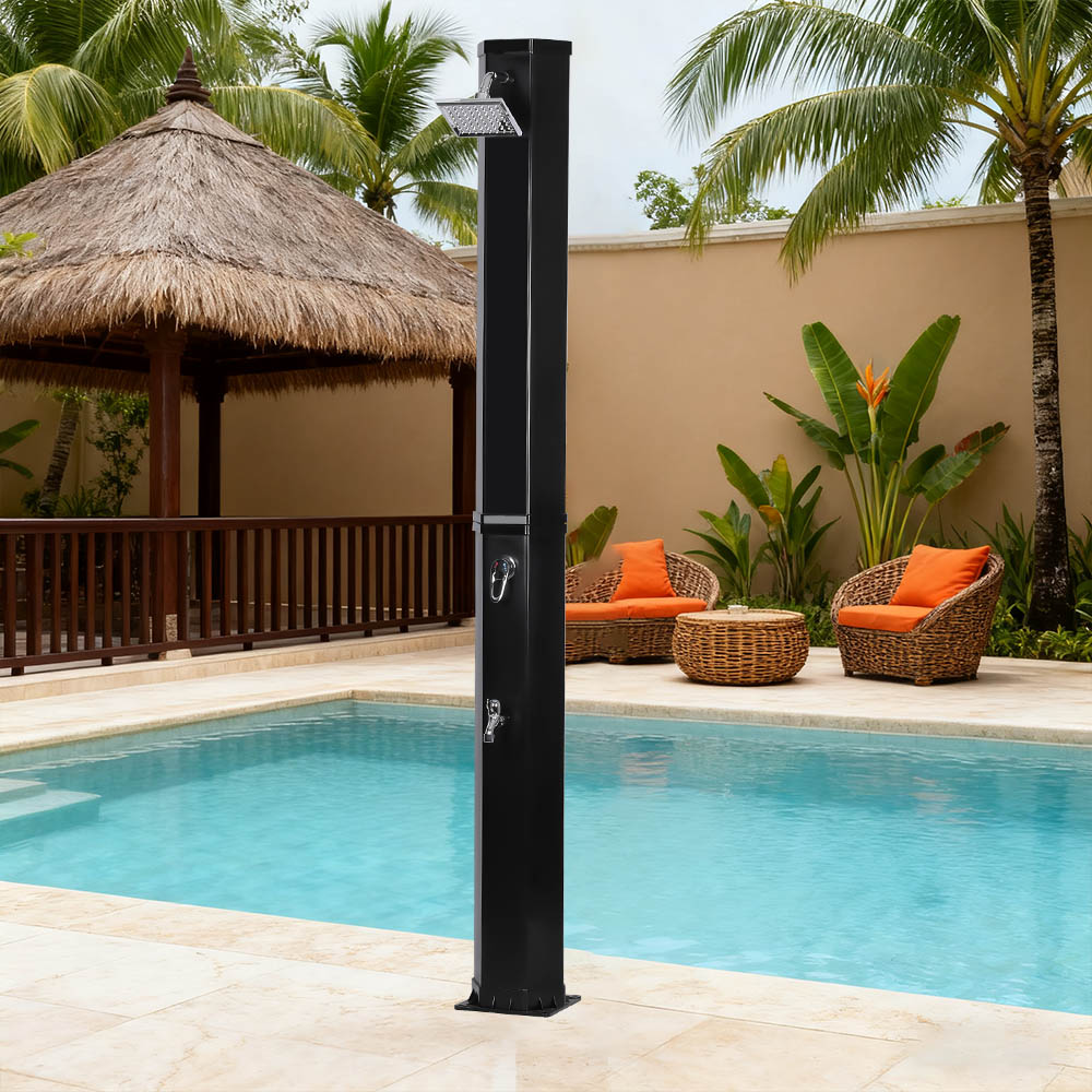 LY60L01 Extra nagy esőzuhany fej Kerti napelemes zuhany